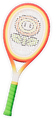 A racket with a Fire Flower emblem[3]