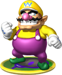 Artwork of Wario for Mario Party 4