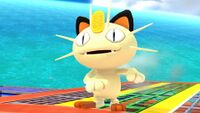 Meowth in Super Smash Bros. for Wii U.