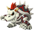 Dry Bowser's model from New Super Mario Bros.