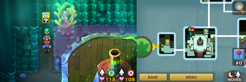 Seventh block in Oho Oasis of Mario & Luigi: Superstar Saga + Bowser's Minions.