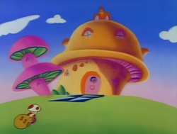 The Mushroom Kingdom Orphanage in The Adventures of Super Mario Bros. 3