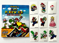 The book with the nine stickers featured as part of the promotion