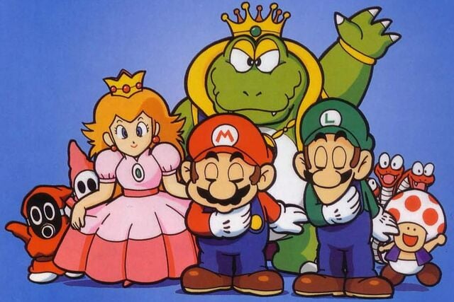 File:SMB2 Nintendo Promotional Artwork.jpg - Super Mario Wiki, the ...