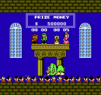 The ending from the prototype version of Super Mario Bros. 2.