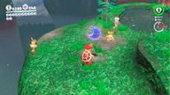 The location of a Power Moon in Super Mario Odyssey