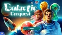 Title screen of Galactic Conquest