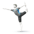 Male Wii Fit Trainer artwork