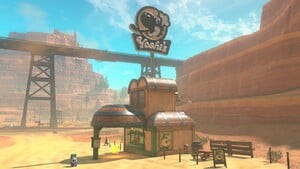 A Yoshi's location in Mario Kart World