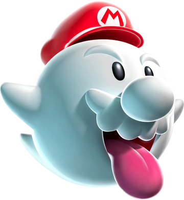 Boo Mario - Super Mario Wiki, the Mario encyclopedia