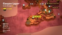 Map location of Saga of the Exploritone, Verse 2 in Donkey Kong Bananza