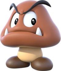 Artwork of Mega Goomba in Mario Party: Star Rush