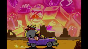 Wario reminiscing about the time he slaughtered GBAToad's people.