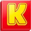 Artwork of the letter K
