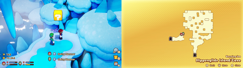 25th block in Slippenglide Island from Mario & Luigi: Brothership