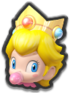 Baby Peach's head icon in Mario Kart 8 Deluxe.