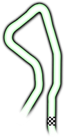 Course map asset from Mario Kart Arcade GP DX