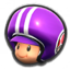 Purple Toad (Pit Crew) from Mario Kart Tour