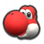 Red Yoshi from Mario Kart Tour