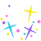A sticker in Mario Kart World