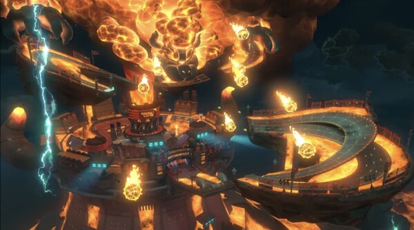 Bowser's Castle (Mario Kart World) - Super Mario Wiki, the Mario ...