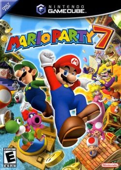 North American box art for Mario Party 7