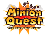 Logo for Minion Quest: The Search for Bowser