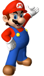 Artwork of Mario for Mario Party DS