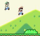 Jump height difference between Mario and Luigi