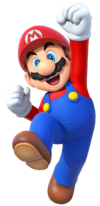 Artwork of Mario in Mario Party 10