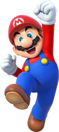 Artwork of Mario in Mario Party 10