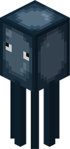 A squid from Minecraft