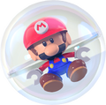A Mini-Mario inside an orb