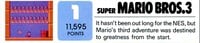 Super Mario Bros. 3 in Nintendo Power issue 12's Top 30 section.