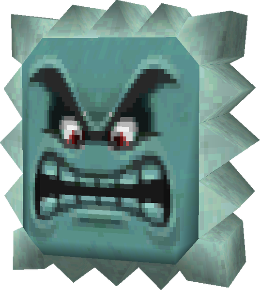 File:NSMB Asset Model Thwomp.png