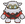 Sprite of an X-Naut from the Audience, facing the viewer, from Paper Mario: The Thousand-Year Door.