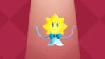 Multicolored Figure Skater Ribbon in Princess Peach: Showtime!