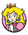 Princess Peach's character select icon.