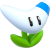 Artwork of a Boomerang Flower from Super Mario 3D World.