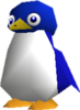 Model of an adult penguin from Super Mario 64.