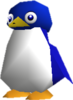 Model of an adult penguin from Super Mario 64.