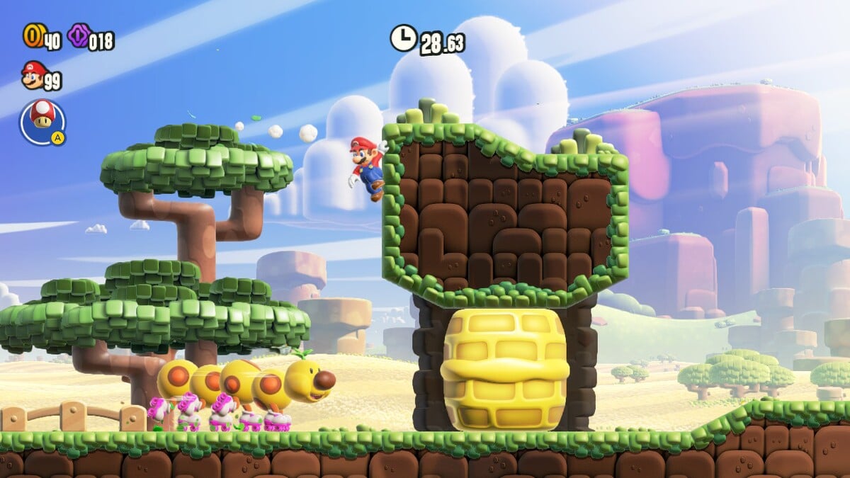 Wiggler Race Mountaineering! - Super Mario Wiki, the Mario encyclopedia