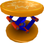 Rendered model of a Trampoline in Super Mario Galaxy.