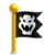 Checkpoint Flag icon in Super Mario Maker 2 (Super Mario 3D World style)