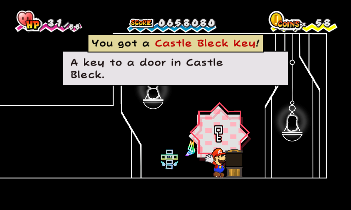 Castle Bleck Key - Super Mario Wiki, the Mario encyclopedia