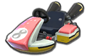 Peach's Standard Kart body from Mario Kart 8