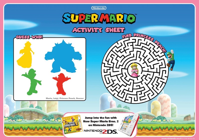 File:Super Mario Activity Sheet Peach.pdf