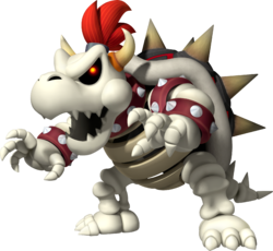 Artwork of Dry Bowser.