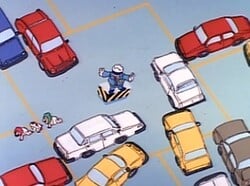 Toddler Terrors of Time Travel - A scene where "Baby Chase" plays