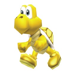 A Gold Koopa